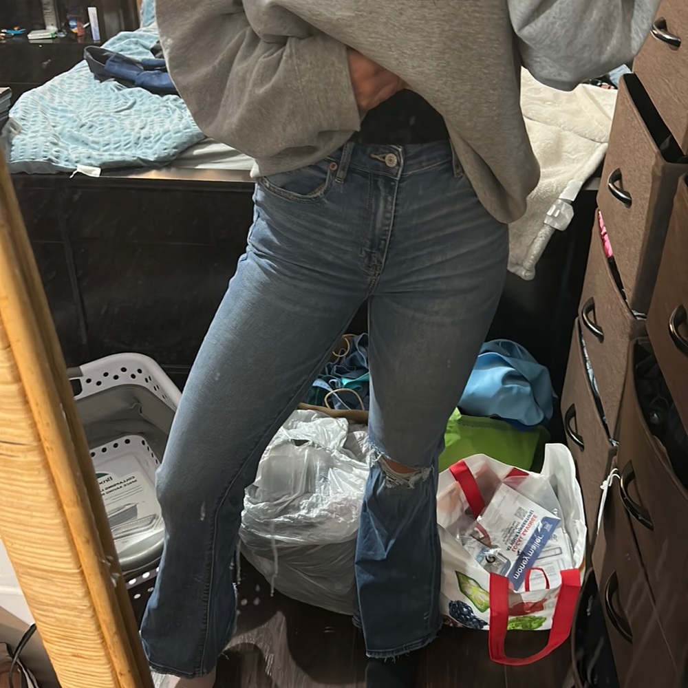 American eagle flare jeans